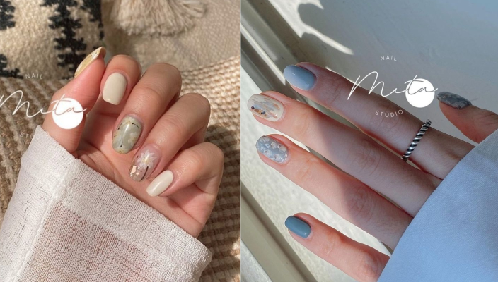 春夏美甲款式2023_夏天美甲款式